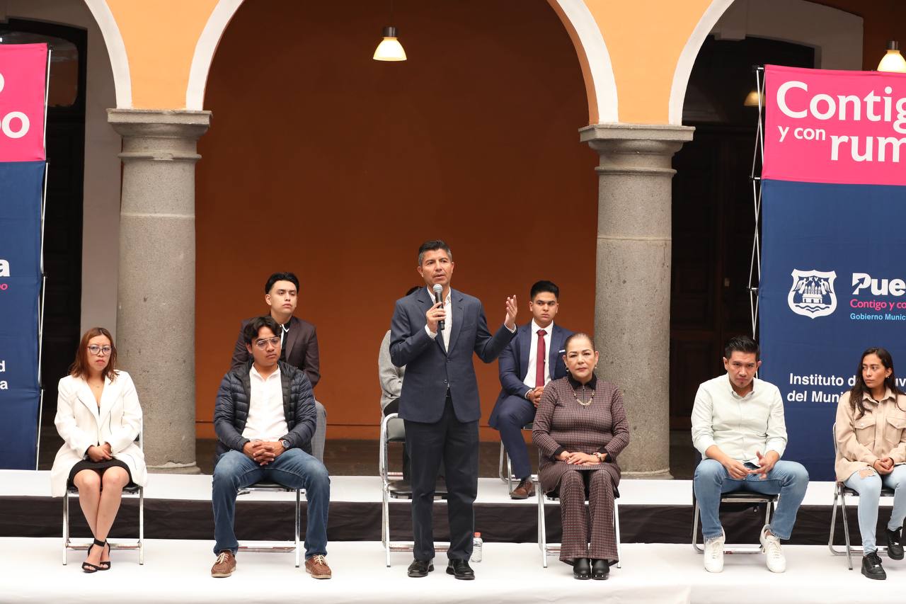 Eduardo Rivera Pérez, destacó que “Jóvenes Talento” le ha otorgado a 75 emprendedores menores de 29 años un capital semilla de 340 mil pesos