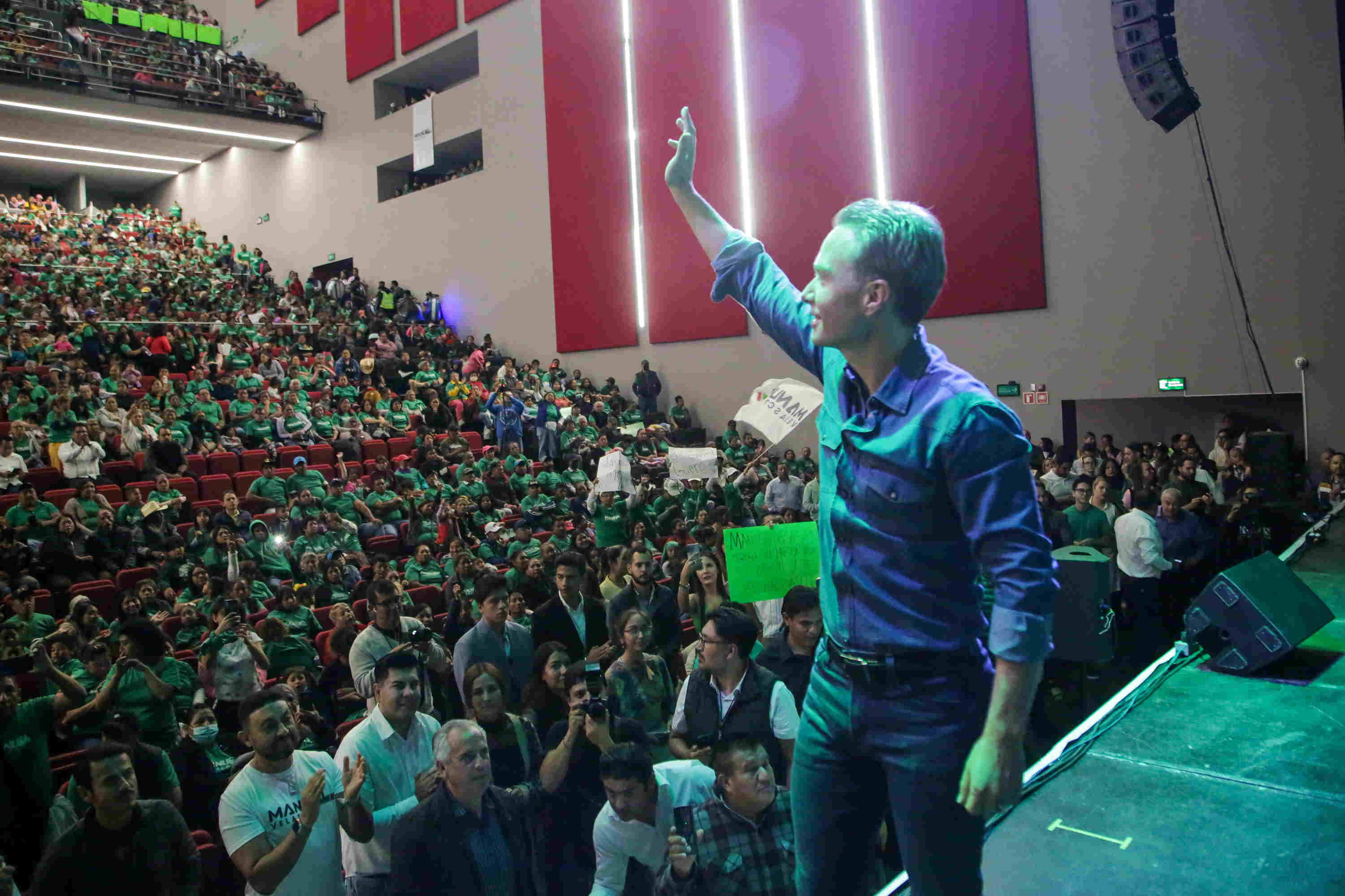 Manuel Velasco estuvo en Puebla el 15 de agosto