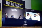 Rectora María Lilia Cedillo Ramírez Lanza Campaña "No te pases" Contra las Adicciones en la BUAP