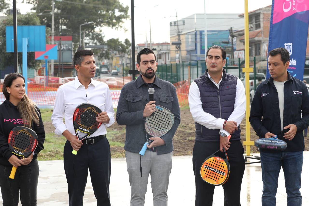 supervisión de obra y anunció la campaña 'Palas con Causa'