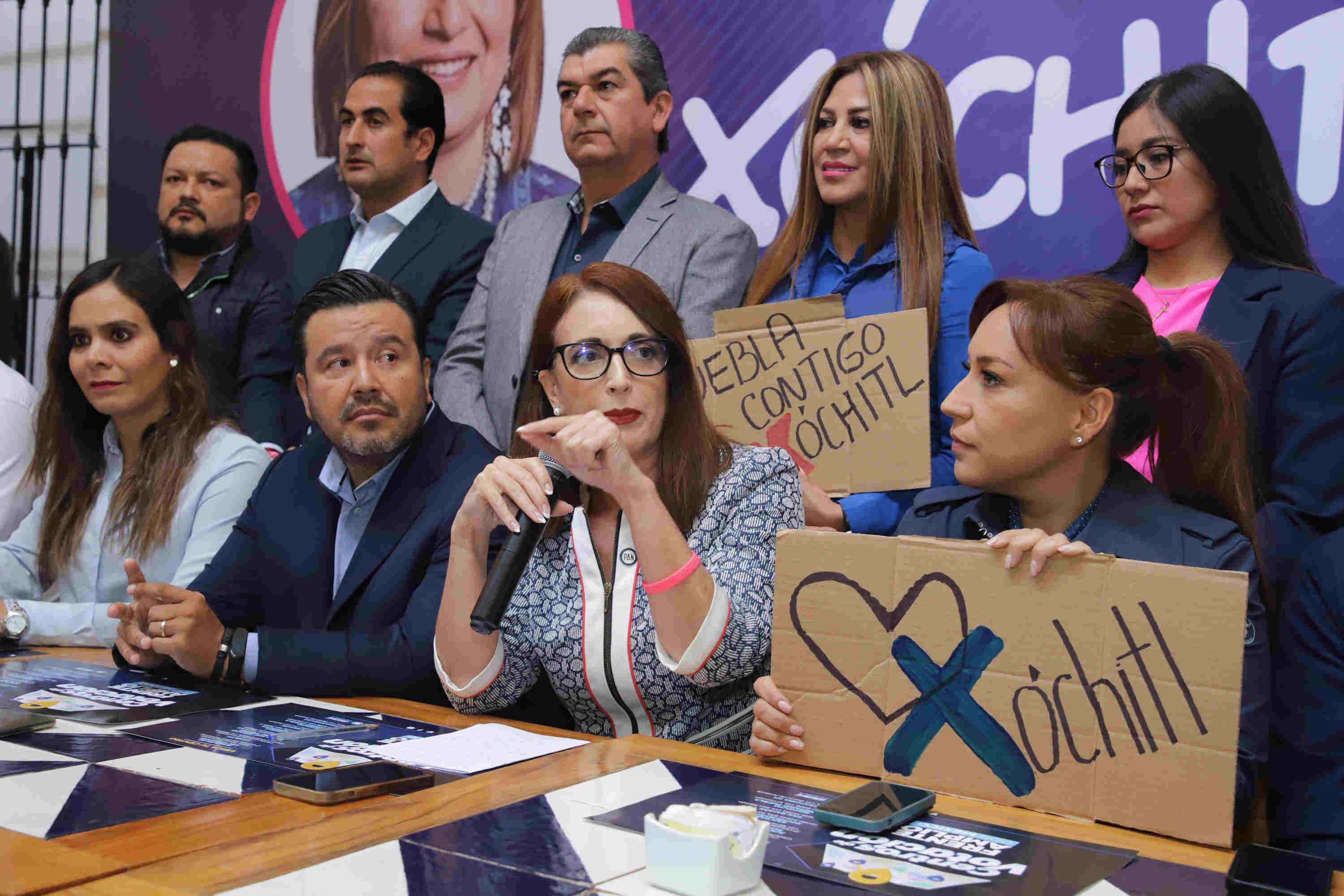 PAN Puebla cierra filas a favor de Xóchitl Gálvez