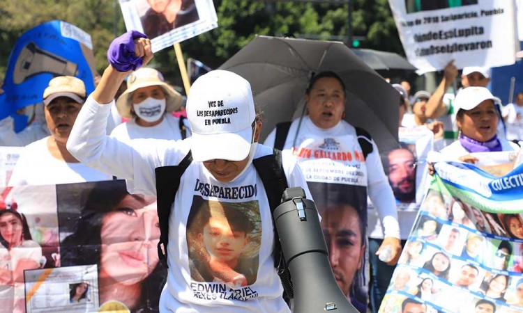 En Puebla se emiten de 4 a 6 boletines de búsqueda diariamente: Voz de los Desaparecidos