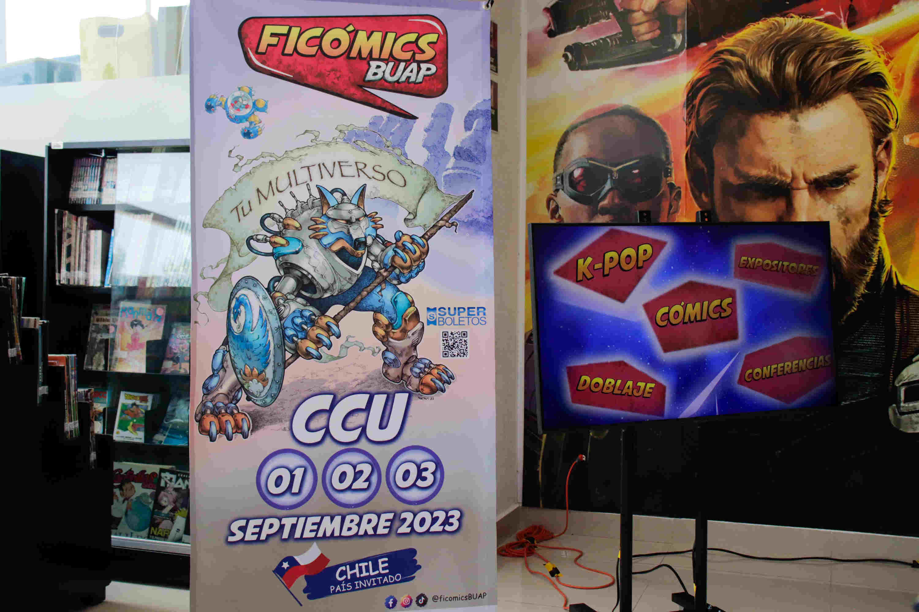 ¡Ficómics de la BUAP! Habrá cosplays y conferencias