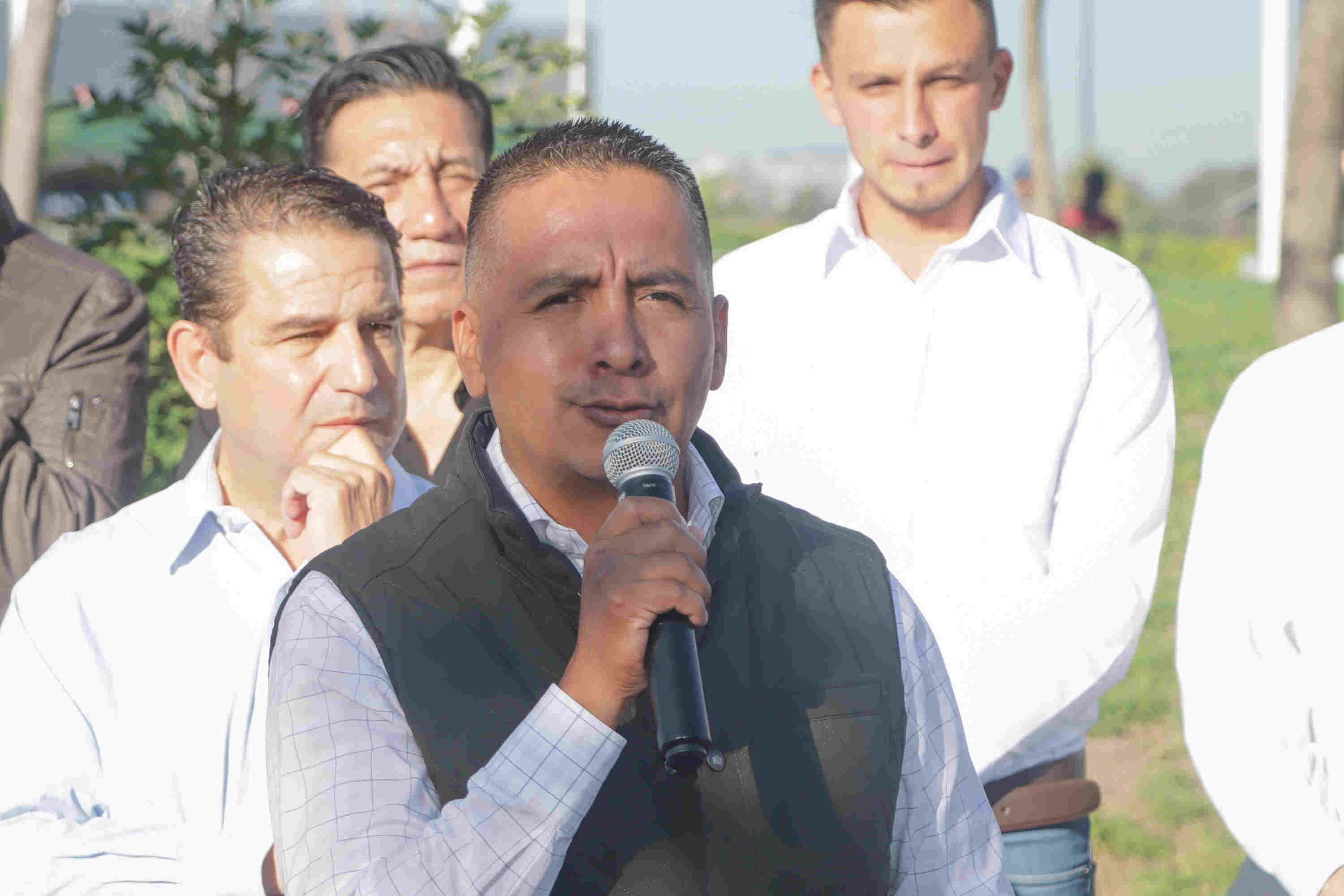 Edmundo Tlatehui Percino, alcalde de San Andrés Cholula