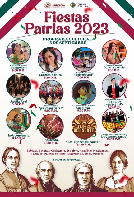 Norma Layón Invita a las Familias de Texmelucan a Festejar la Independencia de México