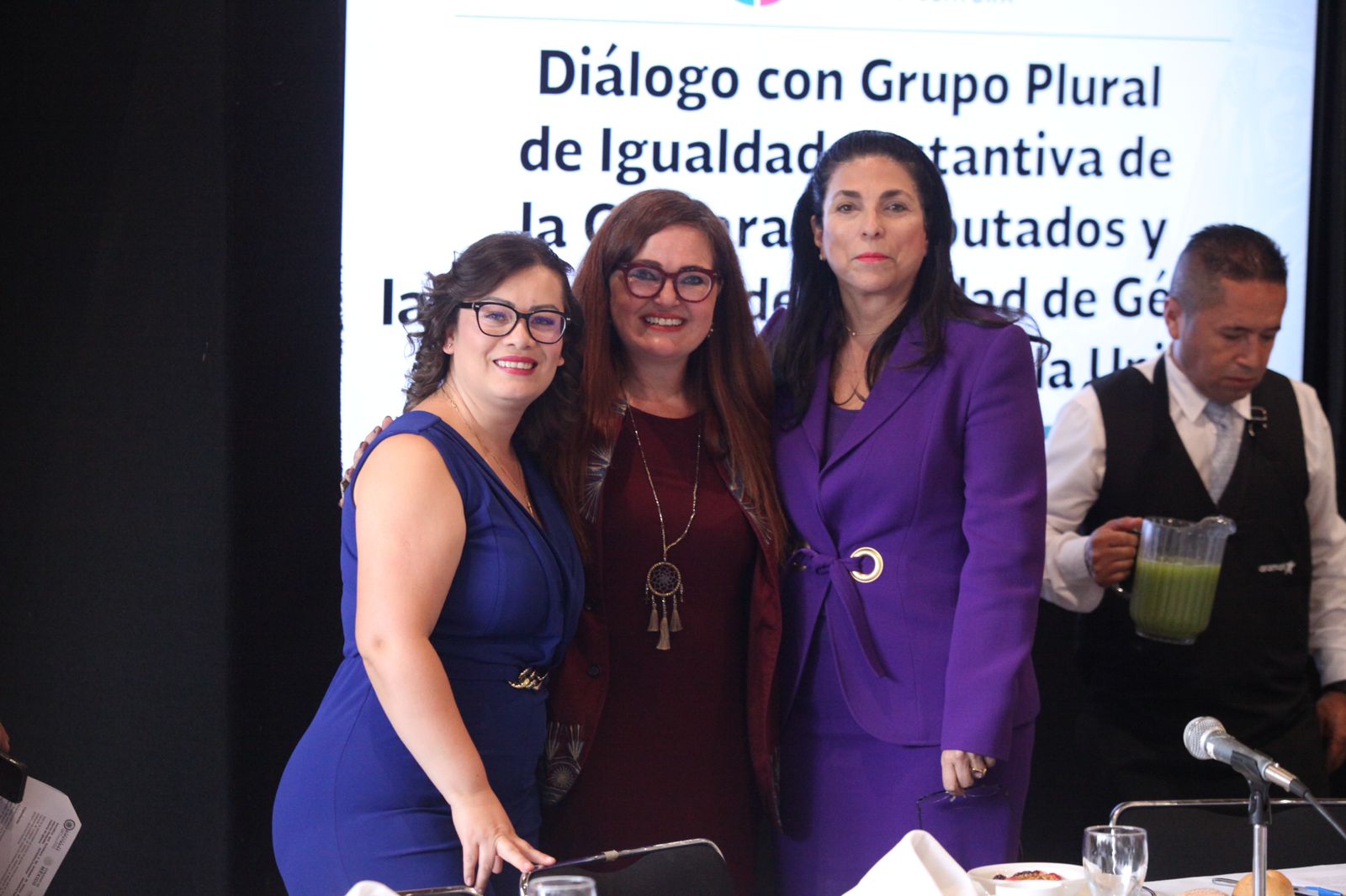 Julieta Vences en el marco del Diálogo con el Grupo Plural de Igualdad Sustantiva de la Cámara de Diputados
