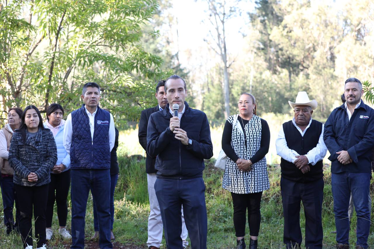 Arranque de obra "Parque del Ajolote"