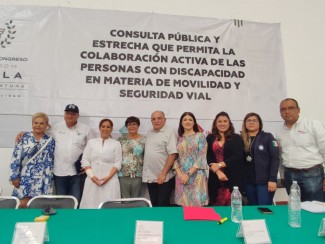 Zacatlán: personas con discapacidad ayudan a moldear la ley de movilidad