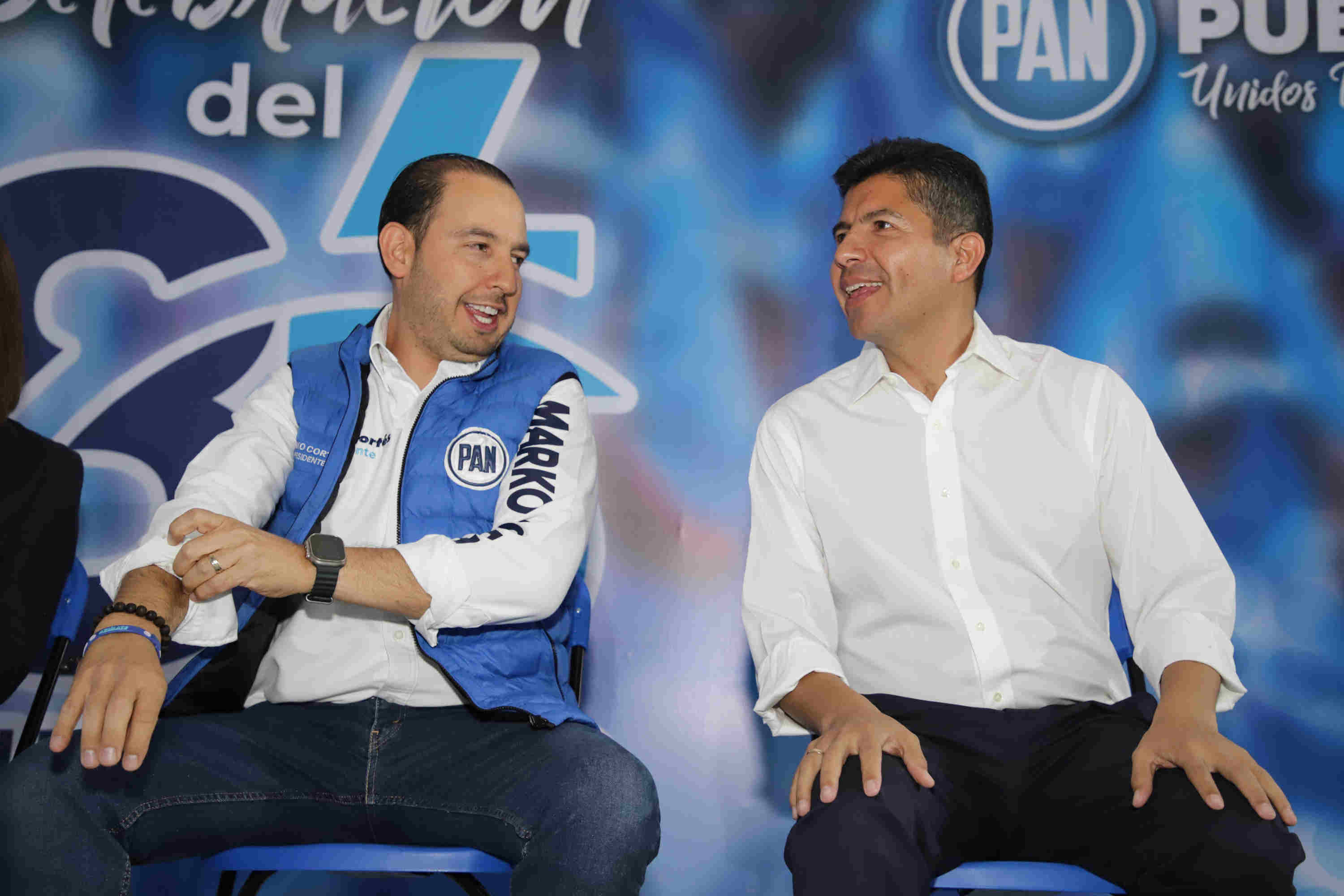 El edil agradeció que Marko Cortés lo haya postulado, incluso aplaudió que los panistas hayan definido que él debe ser el candidato a gobernador