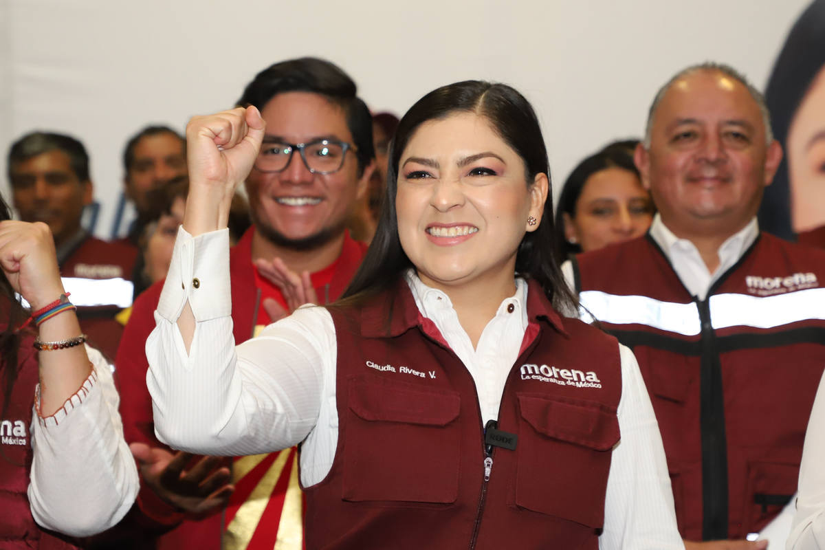 Traeré la Cuarta Transformación a Puebla, con Barbosa no llegó: Claudia Rivera