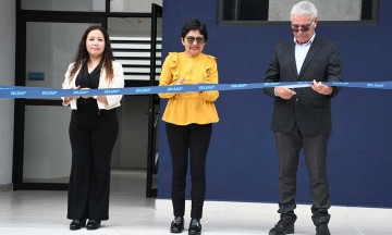 Inaugura Rectora María Lilia Cedillo edificio de laboratorios de medios y contenidos en la Facultad de Ciencias de la Comunicación