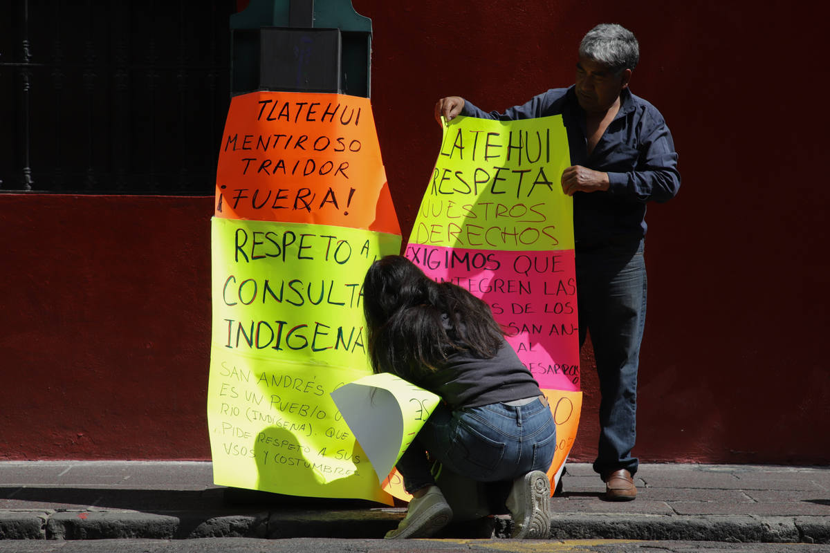 Integrantes de la asociación Choluteca Unidos en Resistencia refirieron que sus derechos han sido violentados por parte del Ayuntamiento en varias ocasiones
