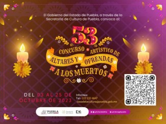 Participa en el 53 Concurso de Altares y Ofrendas: Tradición del Día de Muertos