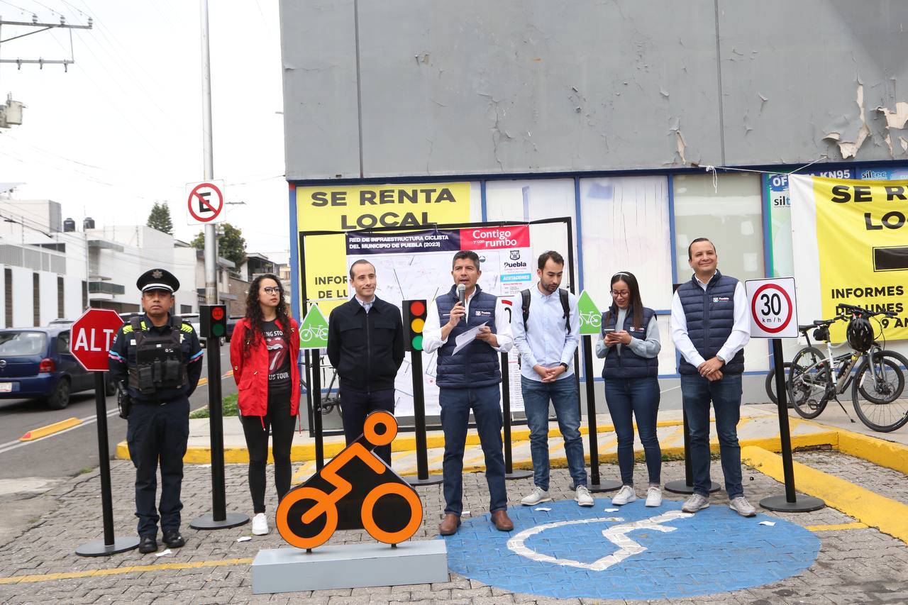 El Gobierno Municipal amplió 25 kilómetros de ciclovías y dio mantenimiento 30 kilómetros de la red existente de octubre de 2021 a la fecha.