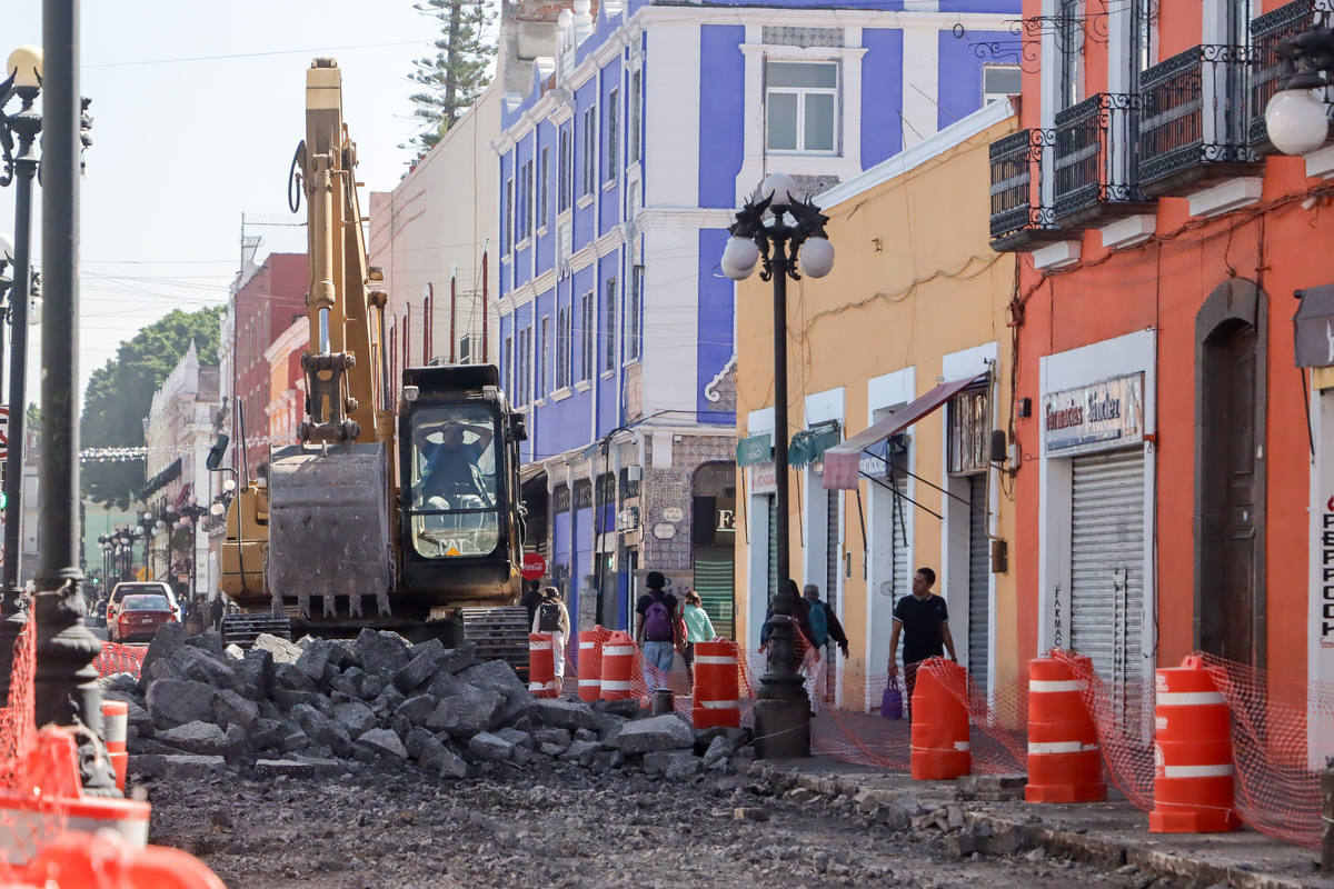 El próximo viernes 13 de octubre se entregará parte de las obras realizadas en el Centro Histórico de Puebla