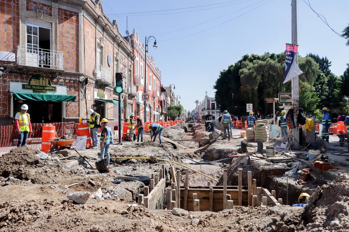 Las calles que serán habilitadas a partir de este viernes son de la 10 a 16 Oriente, y del Bulevar 5 de Mayo a la 2 Norte
