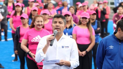 Ayuntamiento de Puebla reinaugura deportivo La Piedad