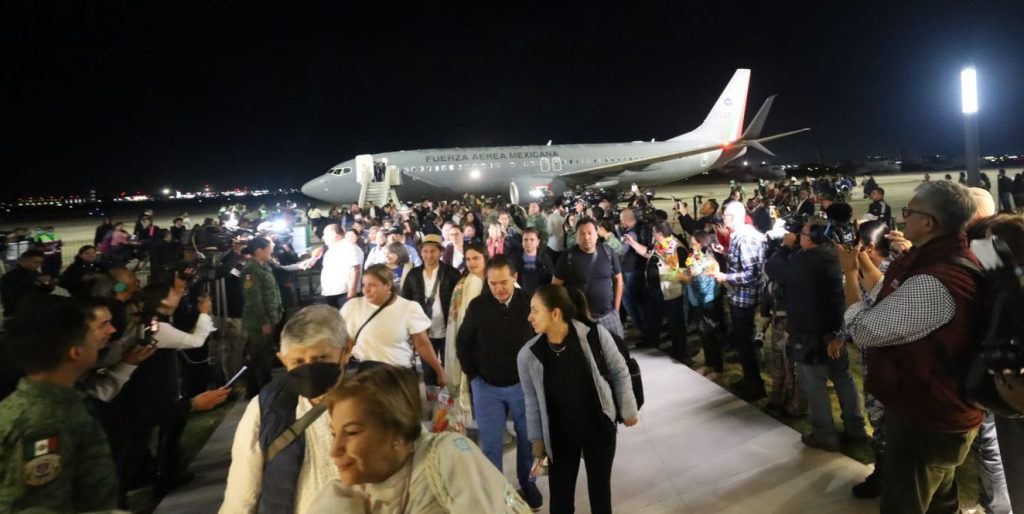 México implementa puente aéreo para repatriar ciudadanos varados en Israel