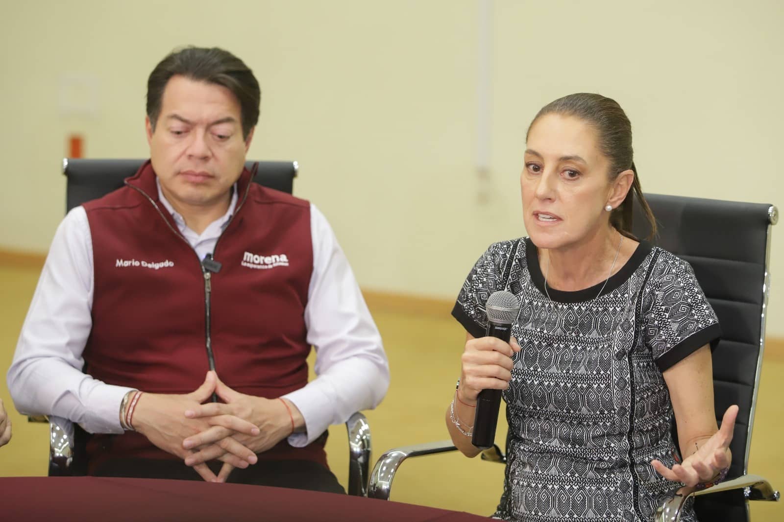La Coordinadora Nacional de la Defensa de la Cuarta Transformación, Claudia Sheinbaum, aseguró que no habrá favoritismo
