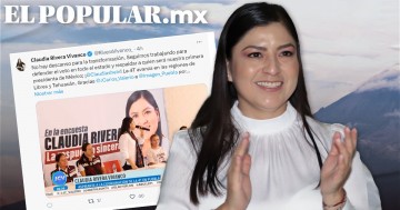 Soy el perfil mejor posicionado para la candidatura de Morena: Claudia Rivera