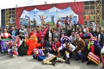 Inauguración del Mural 'CCU, 15 Años de Arte y Cultura' en la BUAP