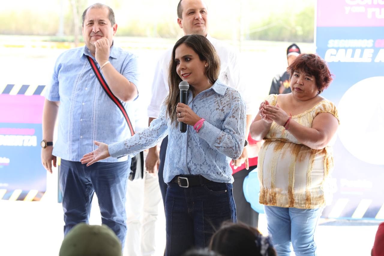 También encabezaron la inauguración de este Circuito Principal Carolina Beauregard, Diputada Federal