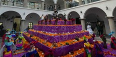 San Pedro Cholula brilla con sus ofrendas del Día de Muertos 2023