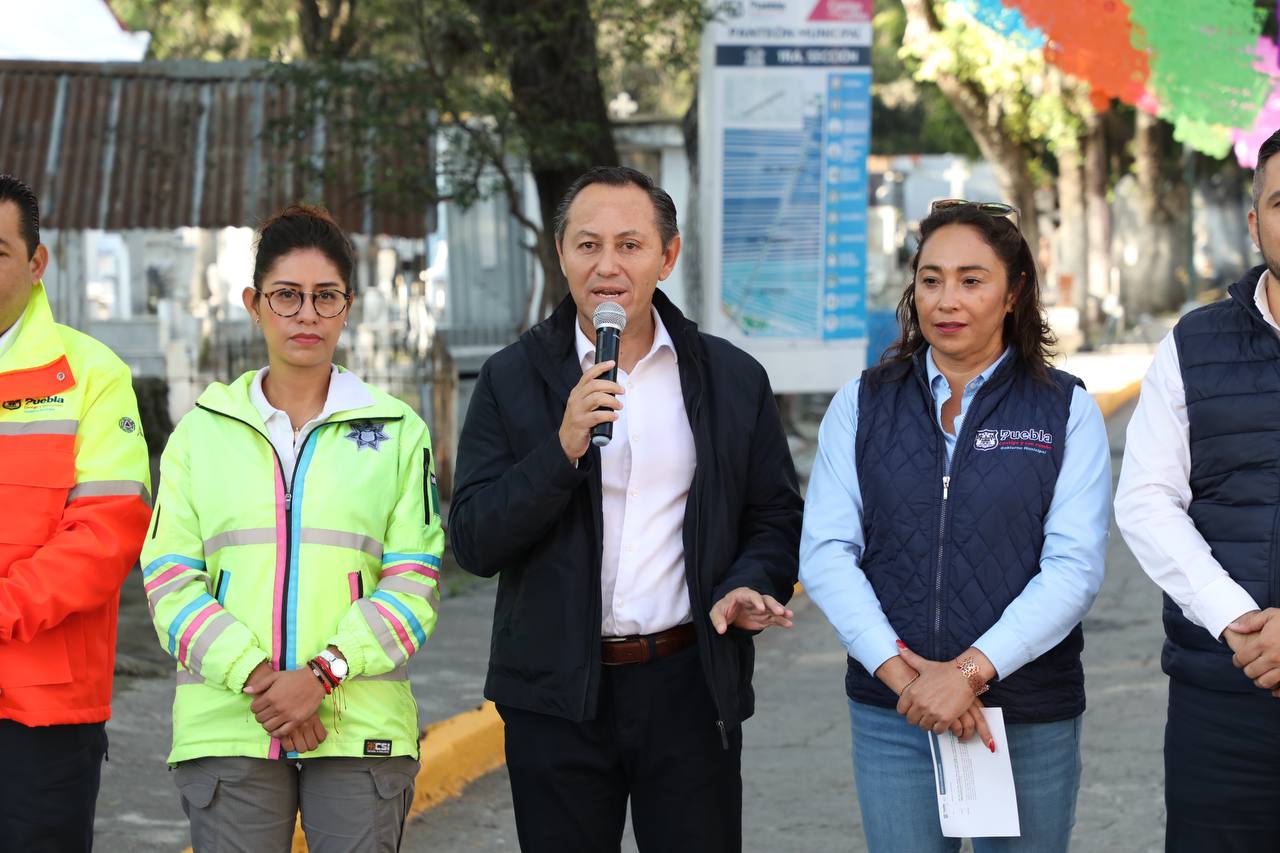Alista Ayuntamiento de Puebla operativo ‘Todos Santos 2023’