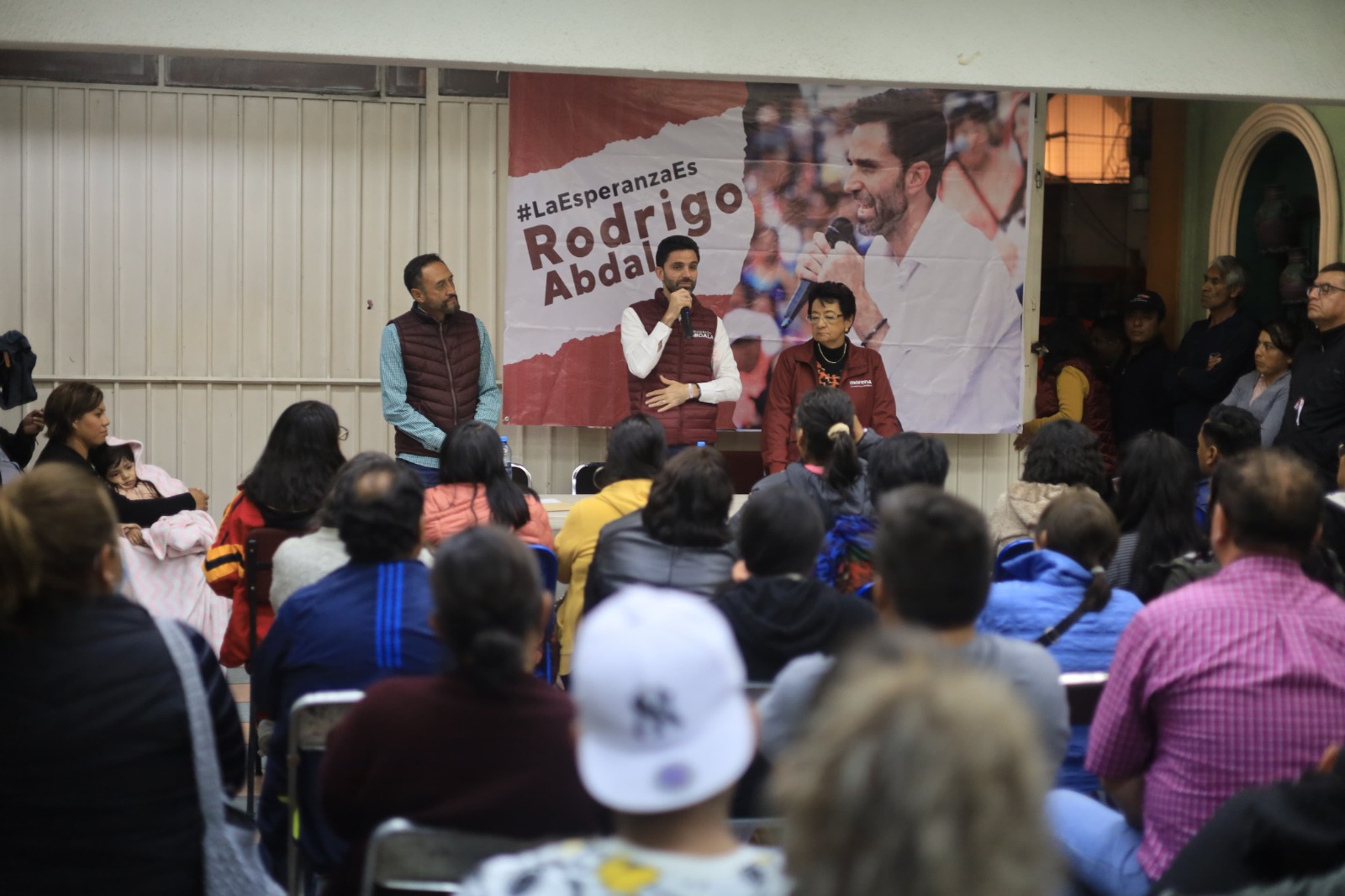 Rodrigo Abdala promueve la participación ciudadana en Puebla