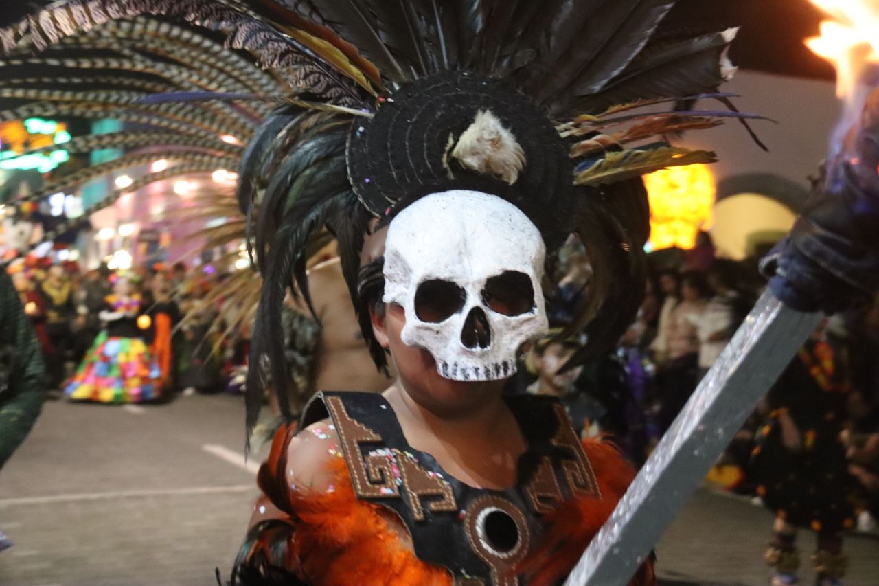 Día de Muertos en Cholula: Desfile de catrinas y carrera de las almas