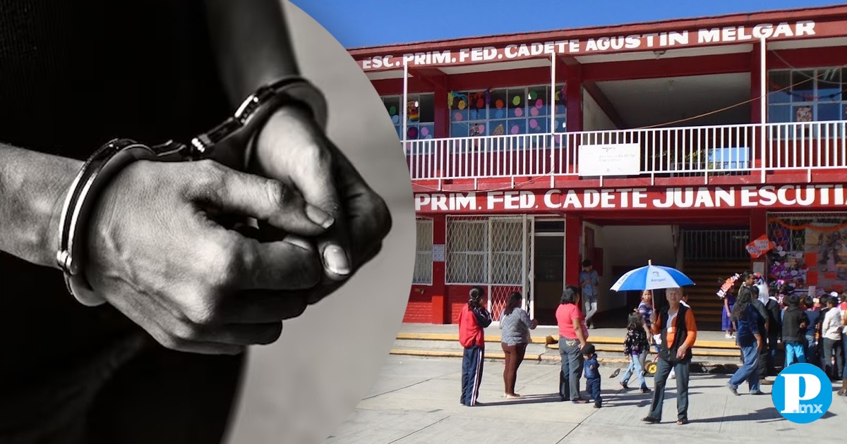 Detienen a maestro de primaria de Xilotzingo por abuso sexual contra alumna