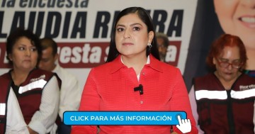 Claudia Rivera buscará una senaduría: estoy muy bien posicionada