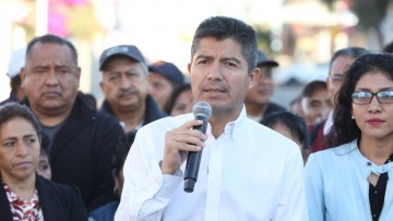 Ayuntamiento de Puebla sigue entregando calles pavimentadas, ahora en 16 de Septiembre Sur