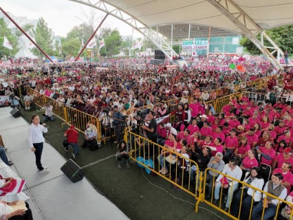 Morena enfatiza democratización y logros de la Cuarta Transformación