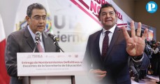 Sergio Salomón felicita a Armenta por ganar la candidatura de Morena