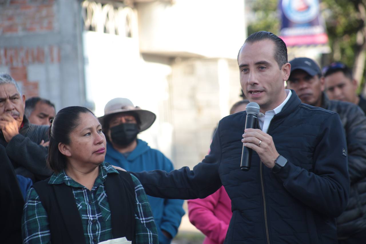 Inauguración de la red pluvial en Santa Catarina