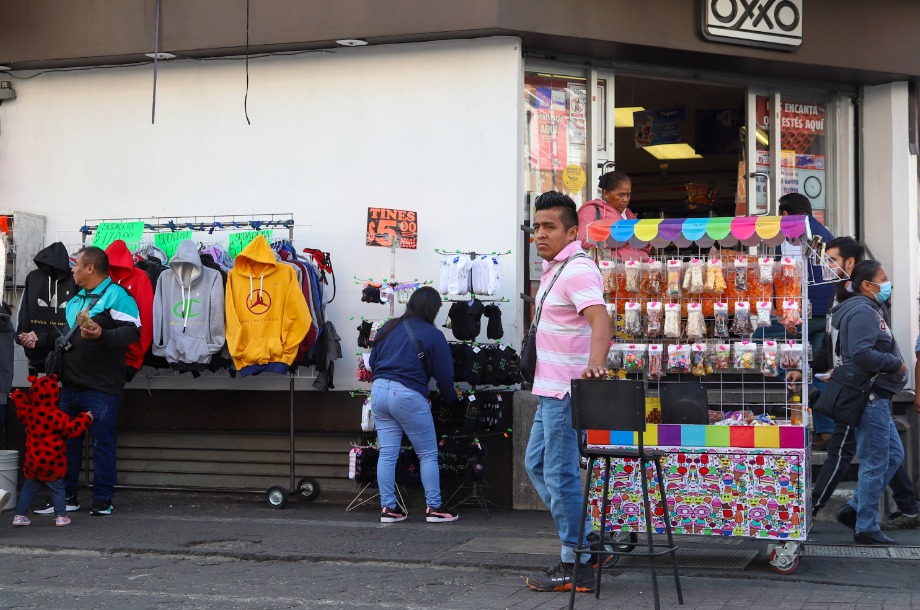 Ambulantes en el Centro Histórico