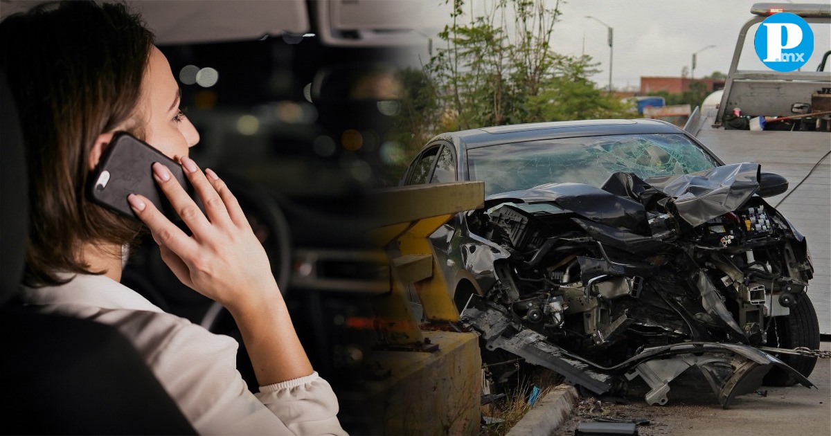Uso del teléfono, principal causa de accidentes viales: Tránsito municipal