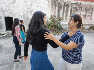 Taller 'Escudo Violeta': Capacita en defensa personal a trabajadoras