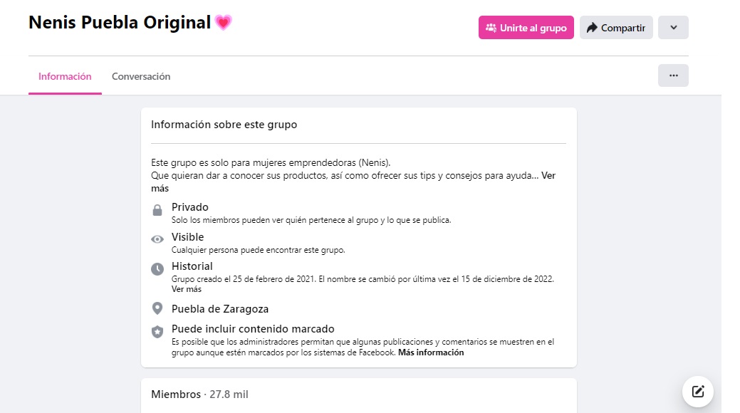 Grupos para vender en Facebook