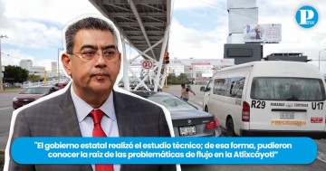 Problemas de movilidad en la Atlixcáyotl son por una mala planeación: Sergio Salomón