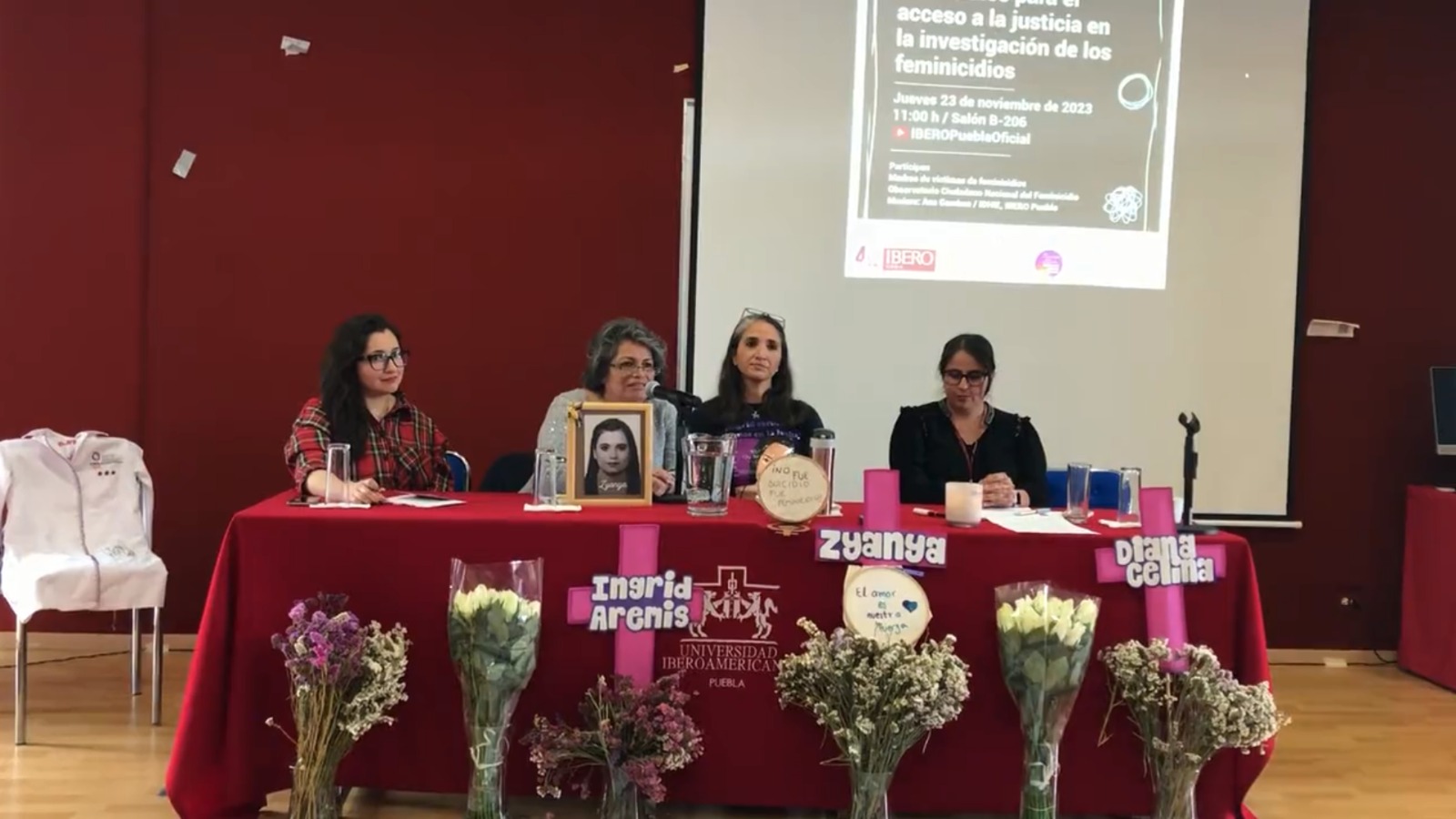 Patricia Becerril e Ingrid Aguirre, comparten los obstáculos a los que se han enfrentado para acceder a la justicia y como la memoria de sus hijas es el motor que las mantiene para seguir adelante
