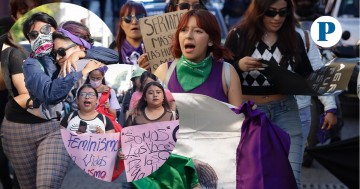 “Abajo el patriarcado, que va a caer”, alzaron la voz manifestantes en el 25N