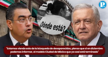 ​​​​​​​Céspedes y AMLO ven avances en censo de desaparecidos