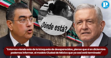 ​​​​​​​Céspedes y AMLO ven avances en censo de desaparecidos