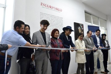 La Rectora de la BUAP, María Lilia Cedillo Ramírez, inauguró la exposición Arte en la era digital