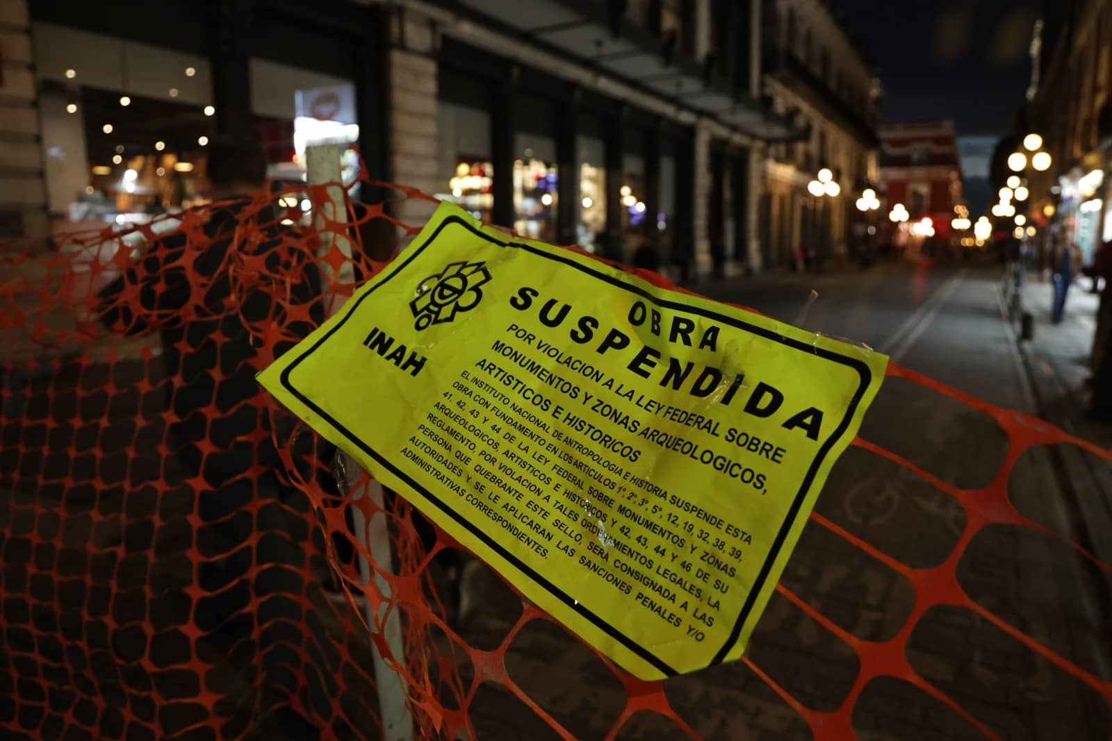 Obra suspendida