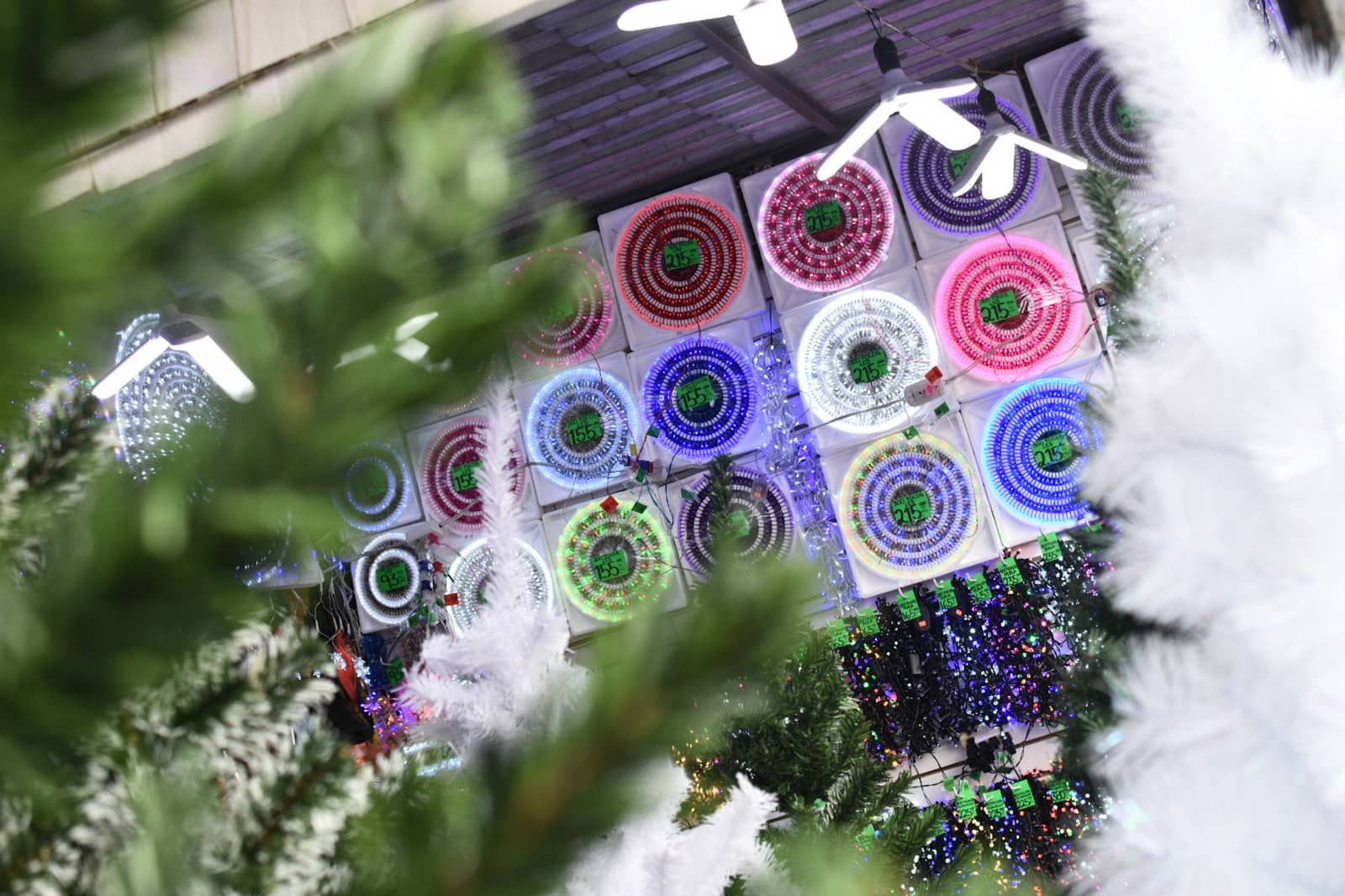 Luces navideñas en el Centro Histórico