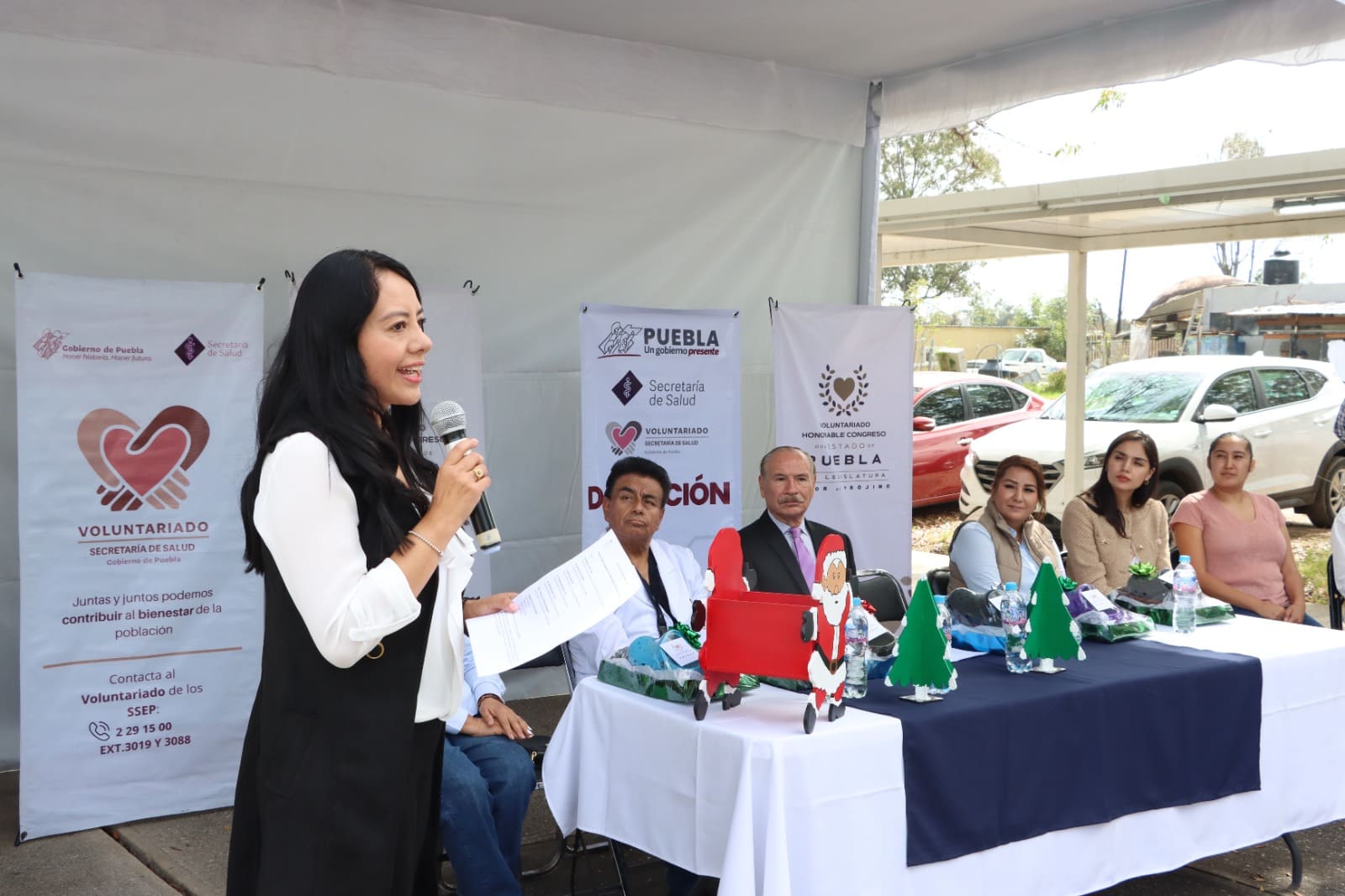 Chiles en Nogada 2023 financian apoyos del voluntariado en Puebla