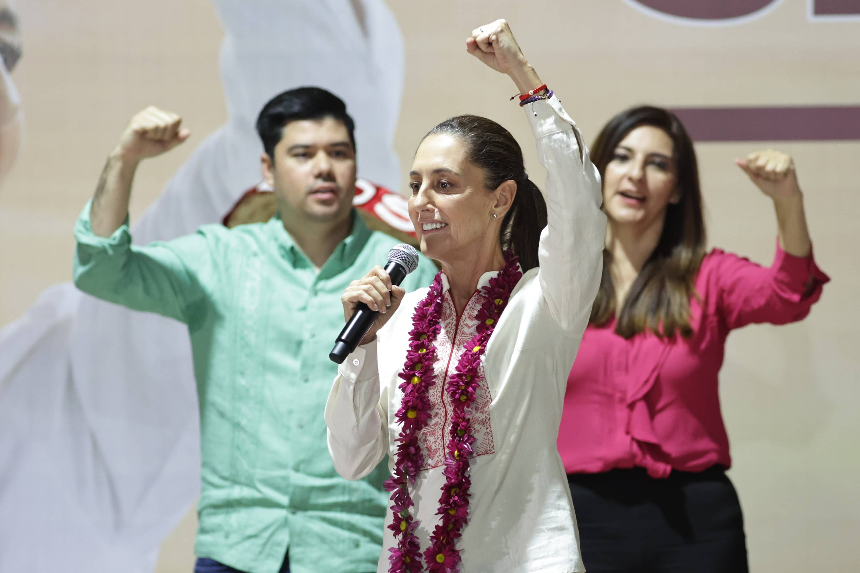 Sheinbaum promete darle continuidad a los programas de AMLO